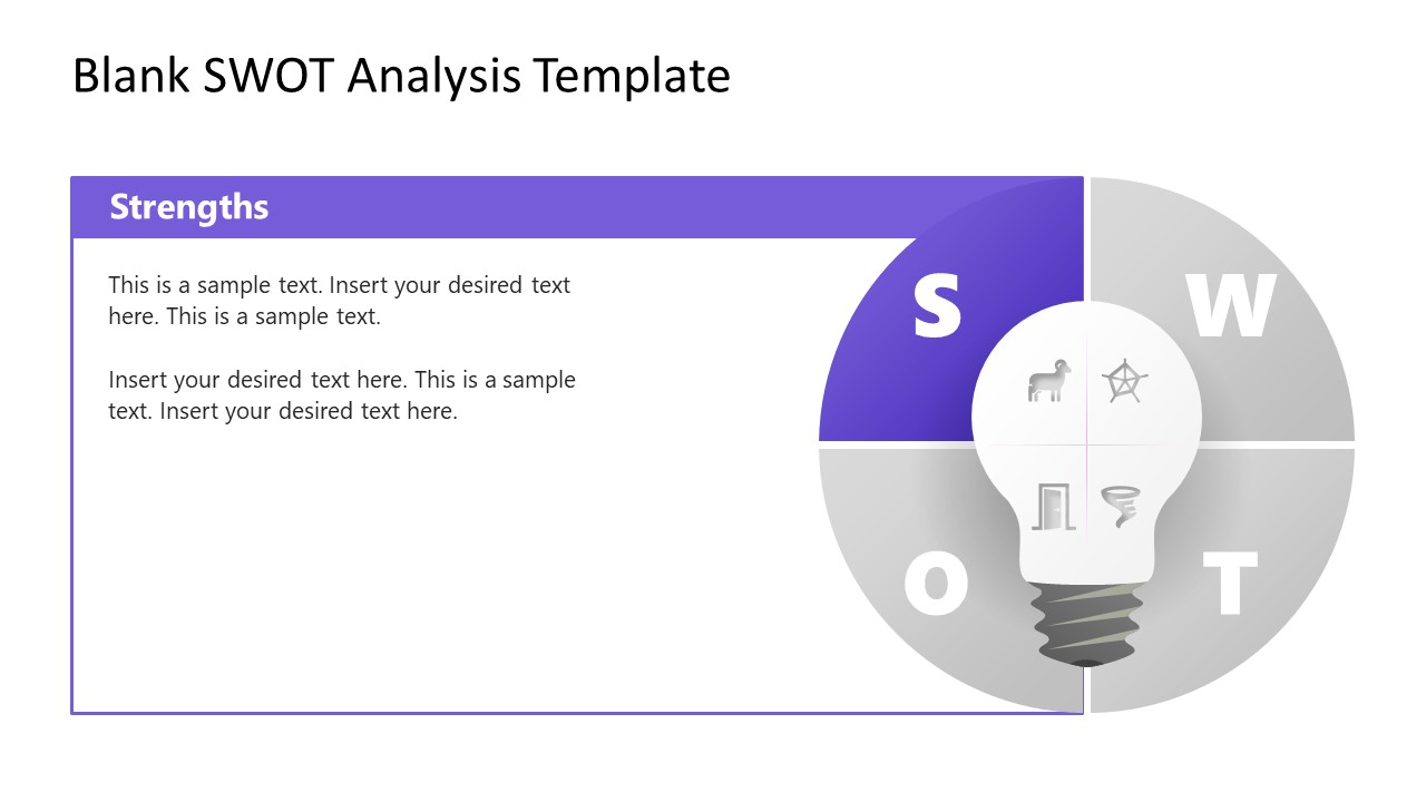 Free Blank SWOT Analysis PowerPoint Templates & Google Slides