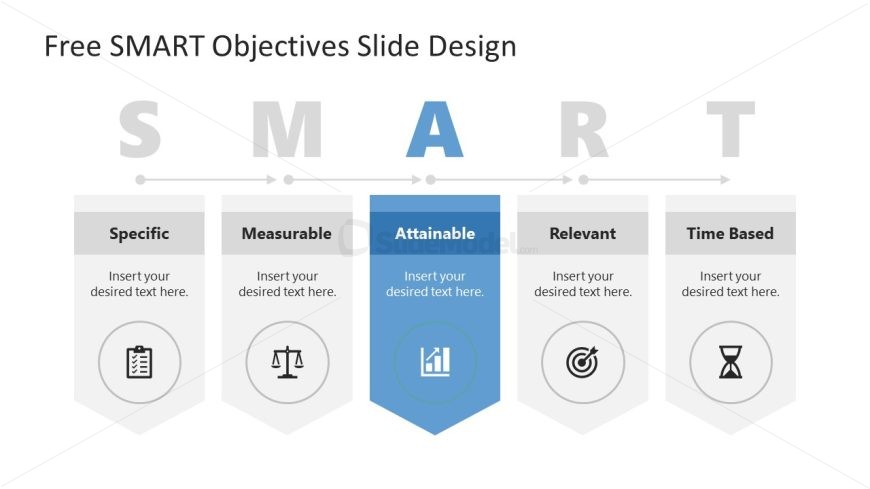 Free SMART Objectives PowerPoint Presentation Template