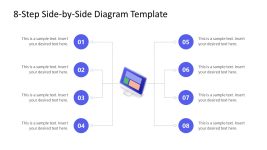 Creative 8 Step Diagram for PowerPoint