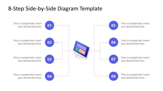 Side by Side Process Diagram for Presentation