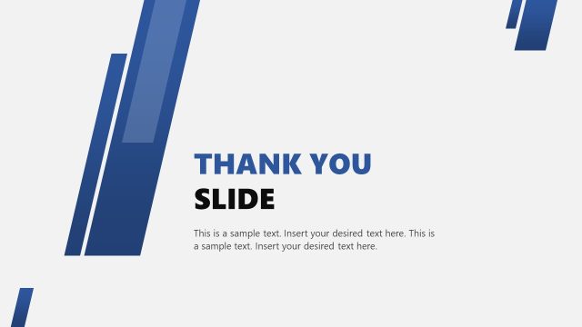 Thank You Slide for Company Snapshot Presentation