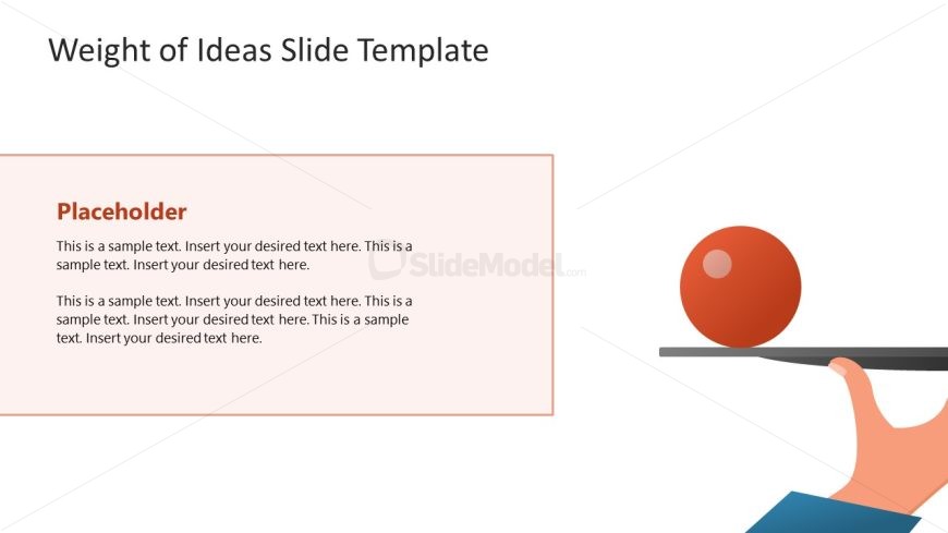 Weight of Ideas PowerPoint Template 