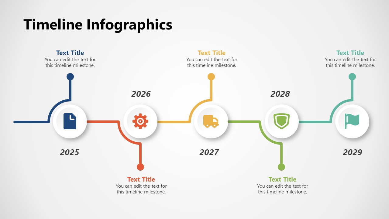Free Timeline Infographics Free Timeline Infographics