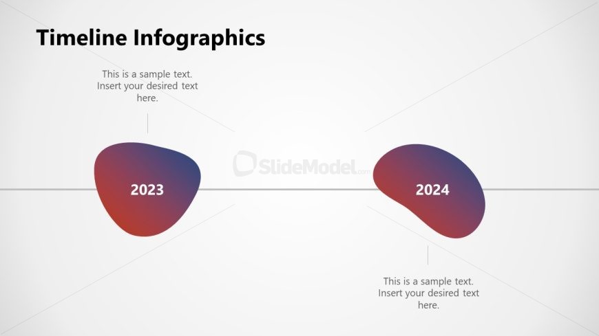 Timeline Infographics PPT Template Slide  