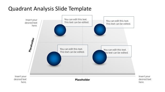 Free 3D Quadrants Analysis PowerPoint Template