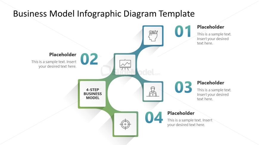 Free Business Model Infographic Template Slide 