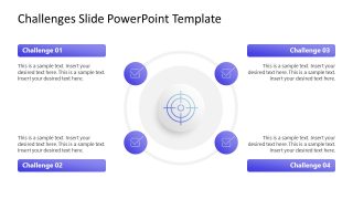 Free Challenges Infographic PowerPoint Slide 