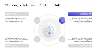 Free Challenges Infographic Template Slide