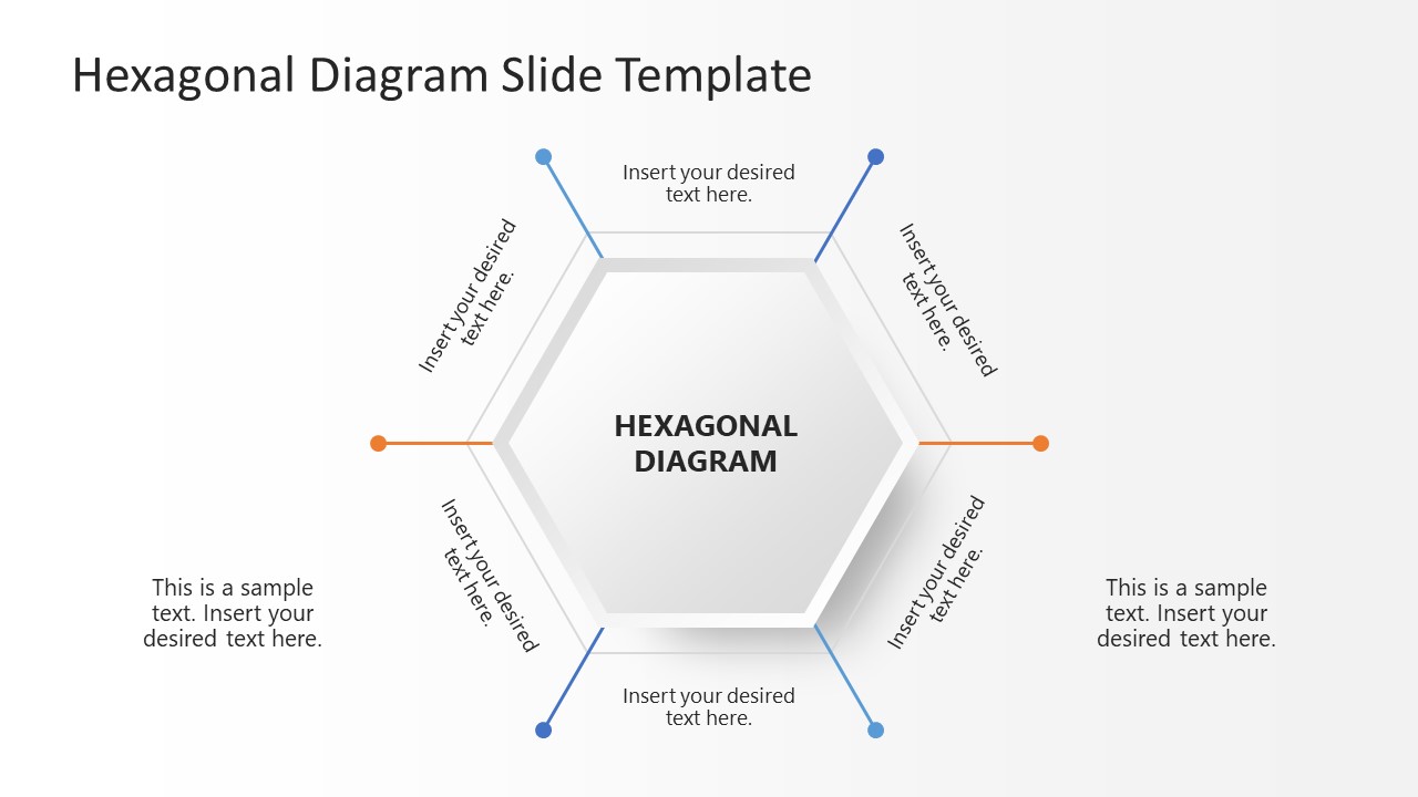 Free Hexagonal PowerPoint Slide Template 