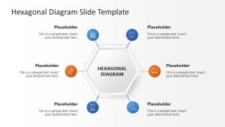 Free Hexagonal PPT Template Diagram