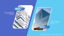 Before and After Presentation Slide Template PPT Free