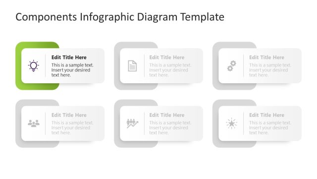 Free Components Infographic Slide for Step 1 - SlideModel