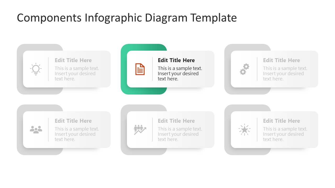 Free Components Infographic Diagram Template for PowerPoint