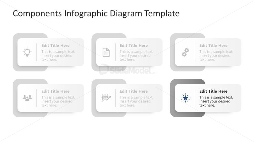 Creative Components Infographic Diagram Template