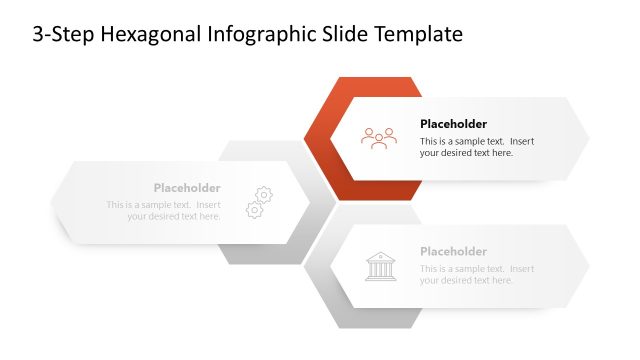 Customizable Free Hexagonal Infographic PPT Template