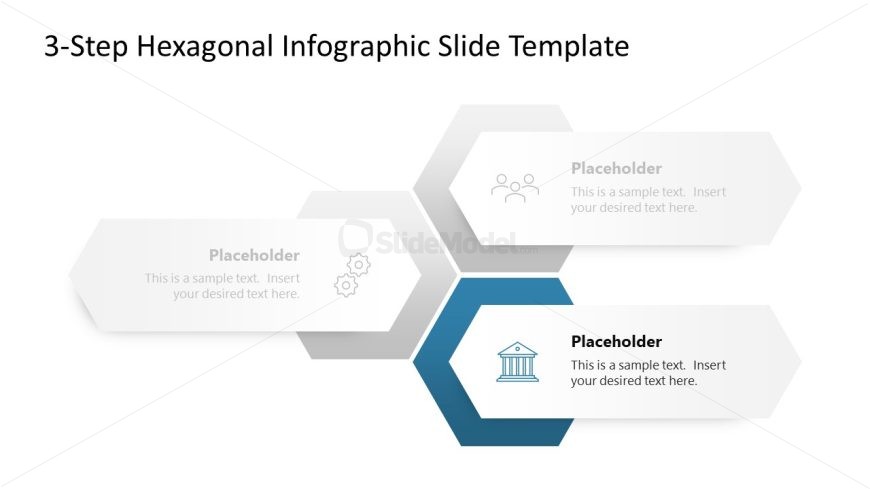 Free Hexagonal Infographic Slide Template
