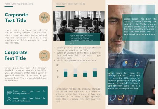 Free Business Brochure Template for Business Discussion