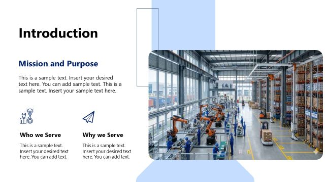 Introduction Slide for Company Profile Presentation