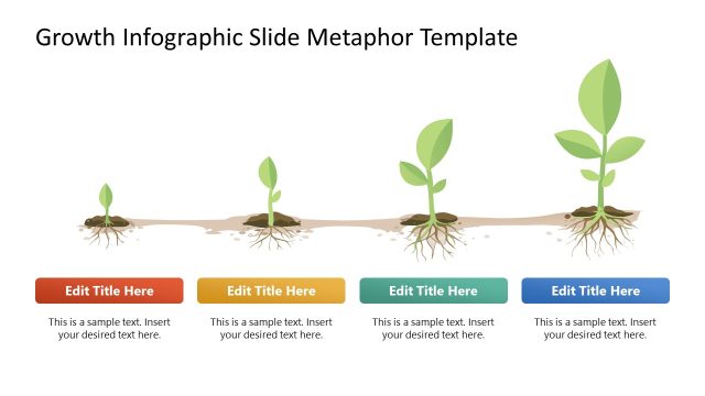 Editable Free Growth Diagram Metaphor Layout
