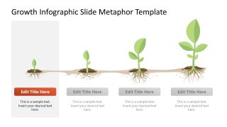Free Growth Infographic Metaphor Slide Template 