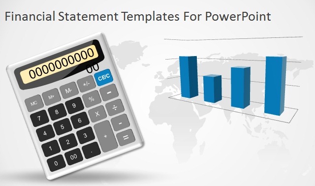 financial report background