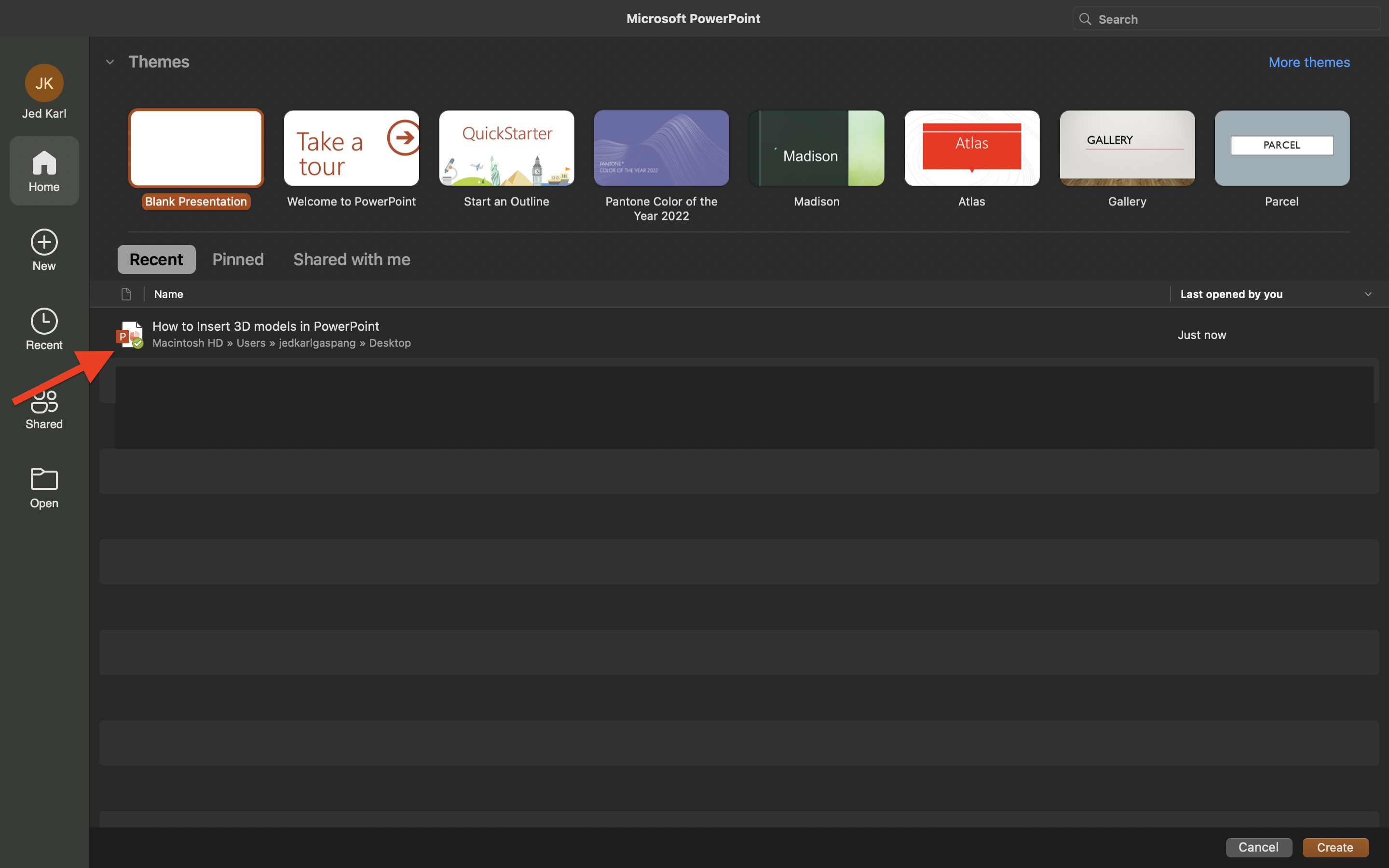 Opening-the-slide-presentation-on-PowerPoint - SlideModel