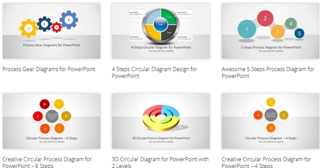 PowerPoint Process Diagram Templates