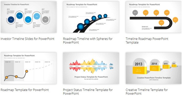 PowerPoint Timeline Templates For Presentations