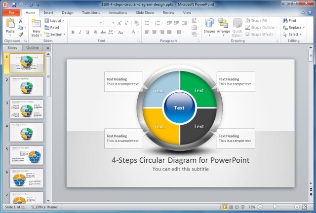 Process Diagram PowerPoint Templates