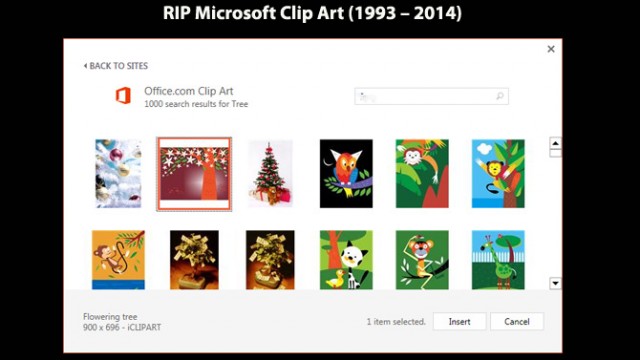 RIP Microsoft Clipart – Microsoft Killed Clipart And Now What?
