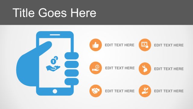 Product Features PowerPoint List Design