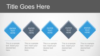 Horizontal Diagram Template 