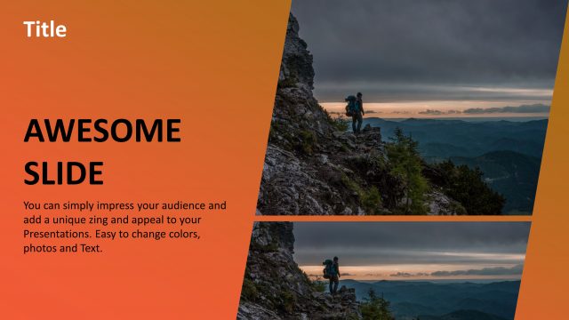 Presentation of Creative Cutout Slides