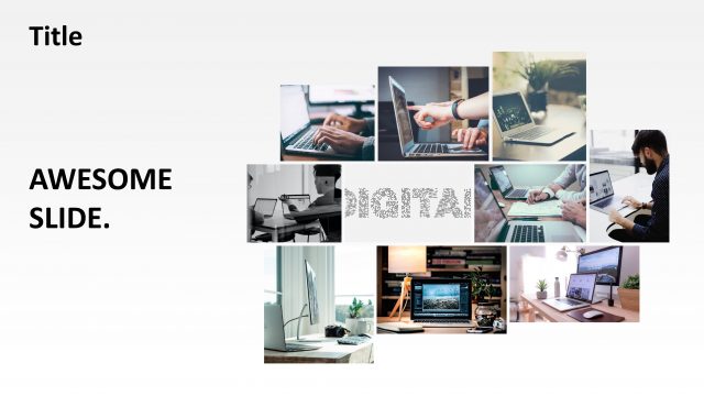 Flat PowerPoint Animated Portfolio