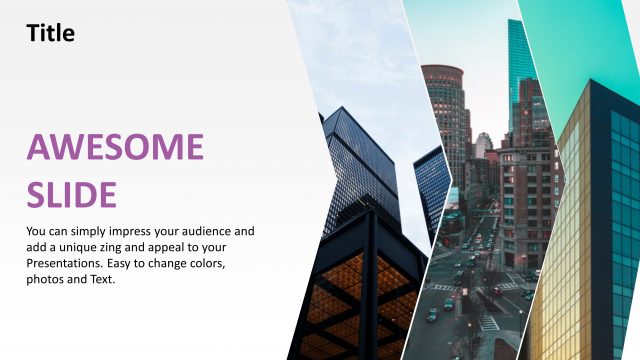 Chevron Cutout Photo Frame Templates