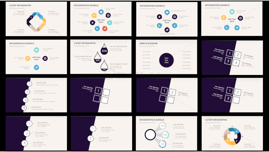 Free 94+ PPT Templates for Professional Infographic Presentations