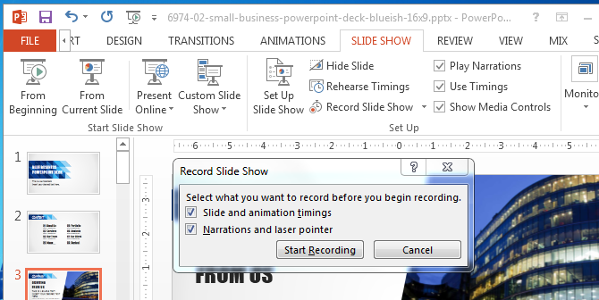 Wither Frenzy point How to Record a Presentation in PowerPoint