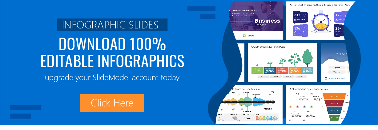 Access thousands of infographic designs and slide templates for PowerPoint