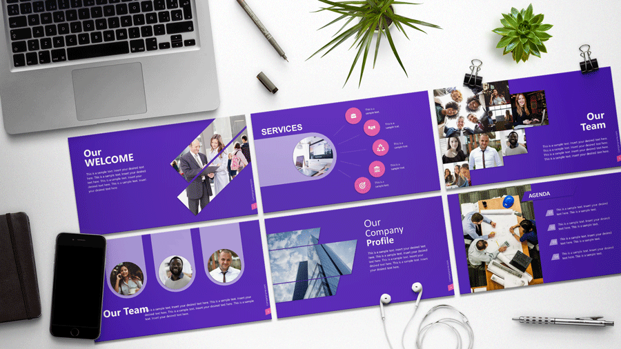 Caesar PowerPoint Template for Business Presentations