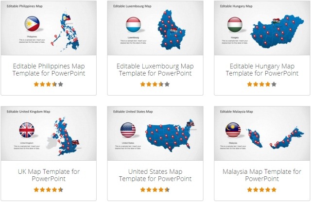 country maps for powerpoint presentations