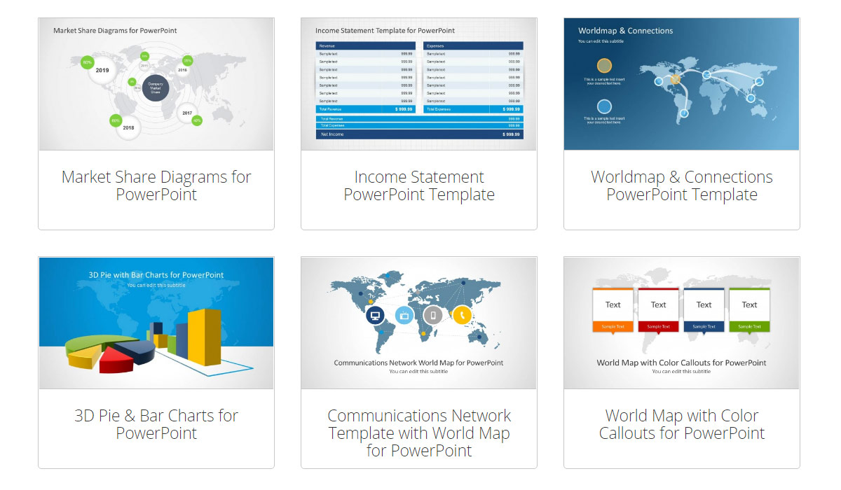 editable world maps and globes for powerpoint