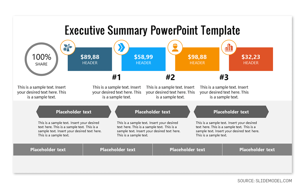 F cil C mo Folleto Executive Summary Slide Publicidad Espa a Deformar