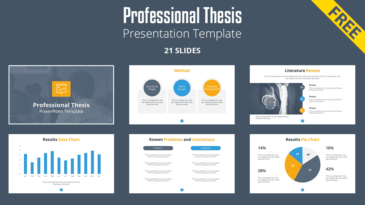 master thesis ppt template