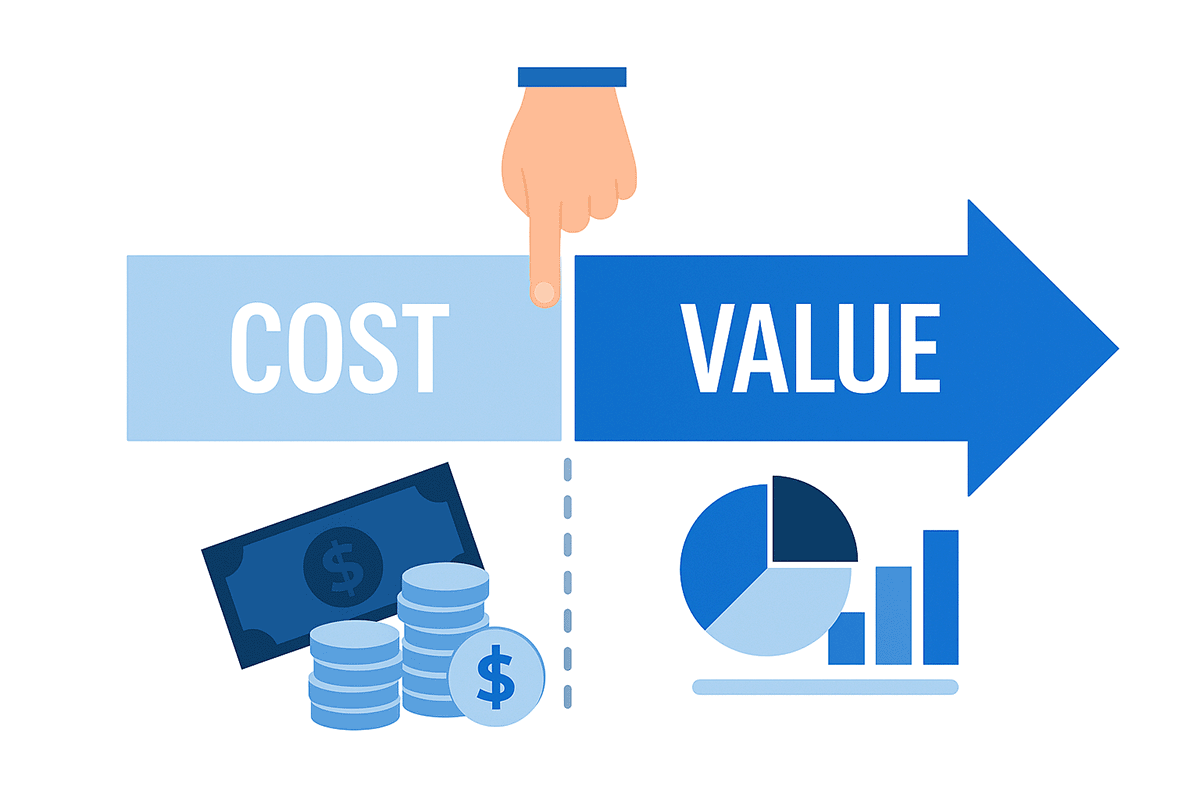 Presentation Design Cost vs Value