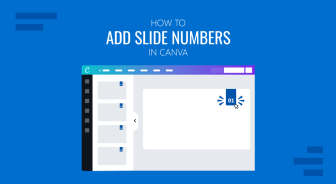 How to Add Slide Numbers in Canva