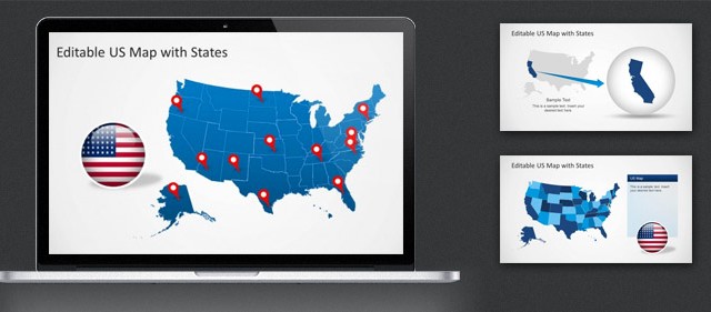 How to Use our Editable Map Templates in PowerPoint