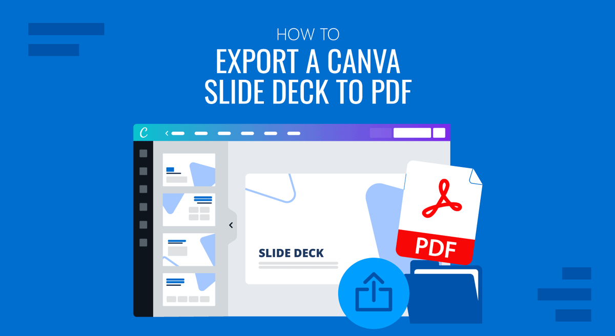Cover for How to Export a Canva Slide Deck to PDF