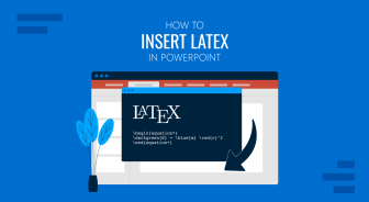 How to Insert LaTeX in PowerPoint