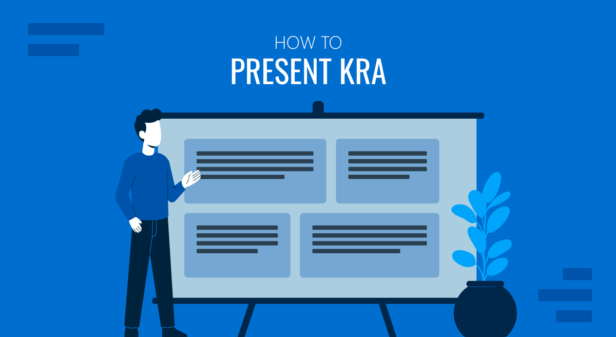 Cover for How to Present Key Result Area guide by SlideModel