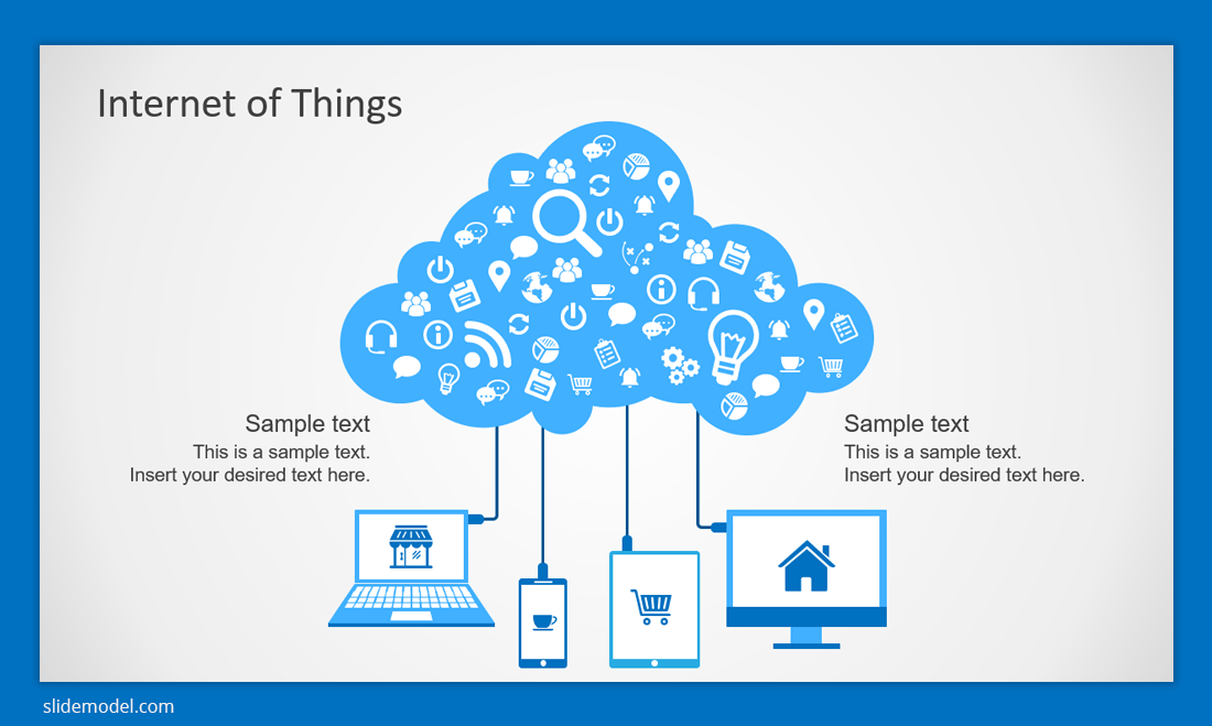 Internet of Things PowerPoint template (IoT)
